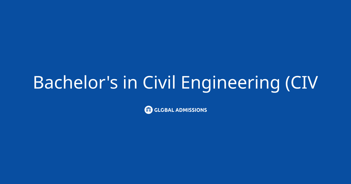 Bachelor's in Civil Engineering (CIV) at Stony Brook University